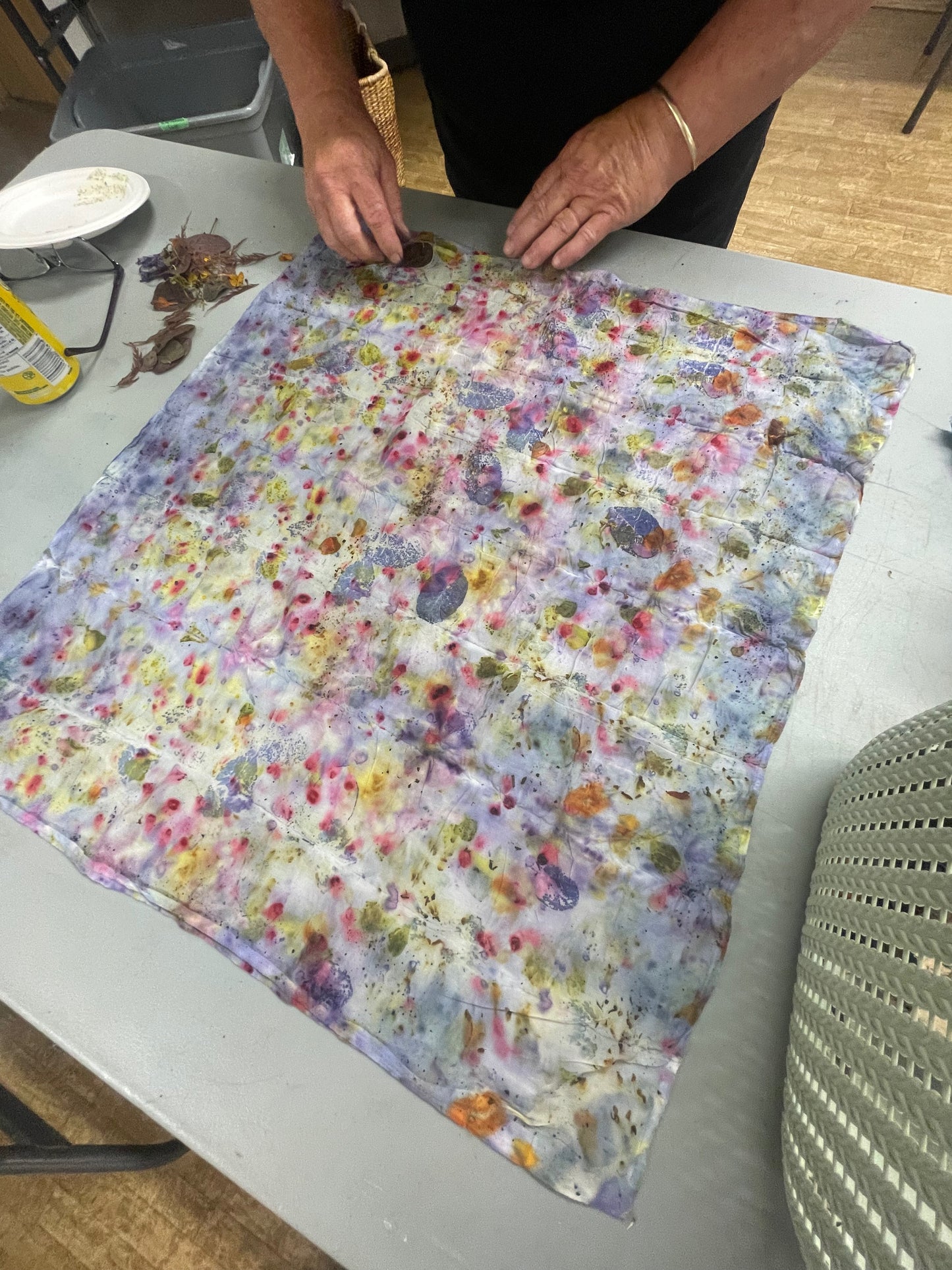 Eco Printing Collab with Lorelei Textiles