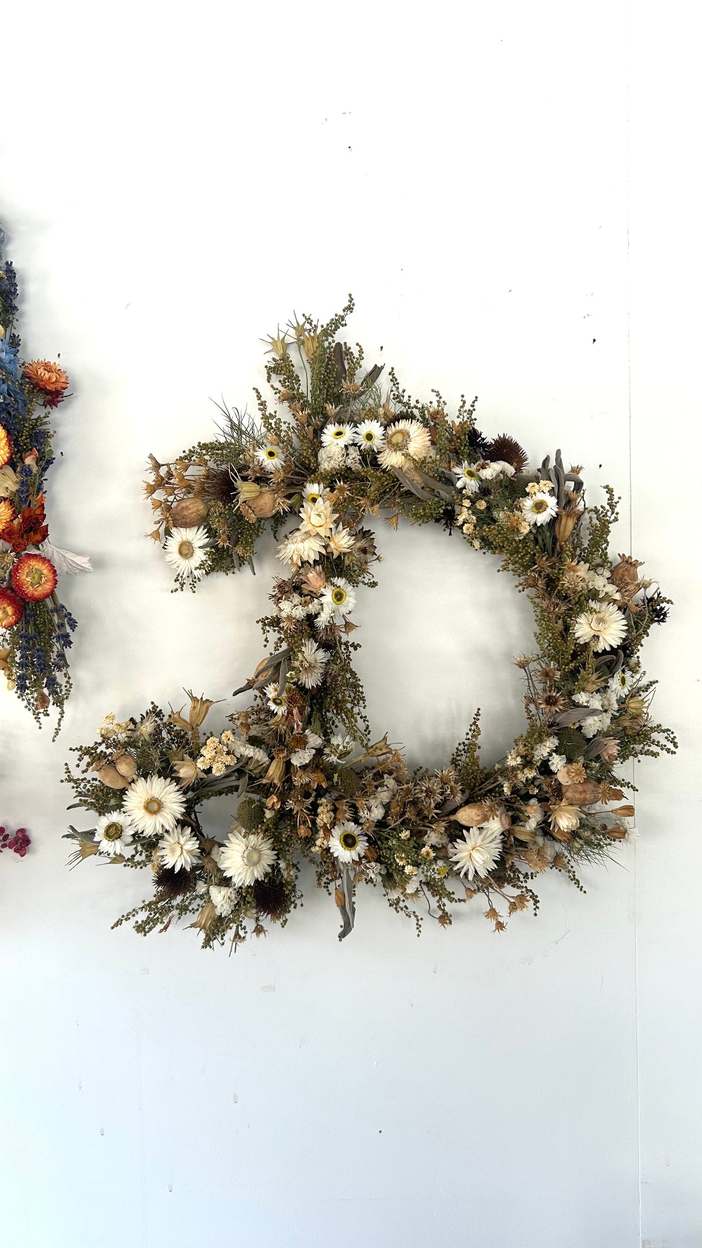 Floral Monogram Wall Hanging