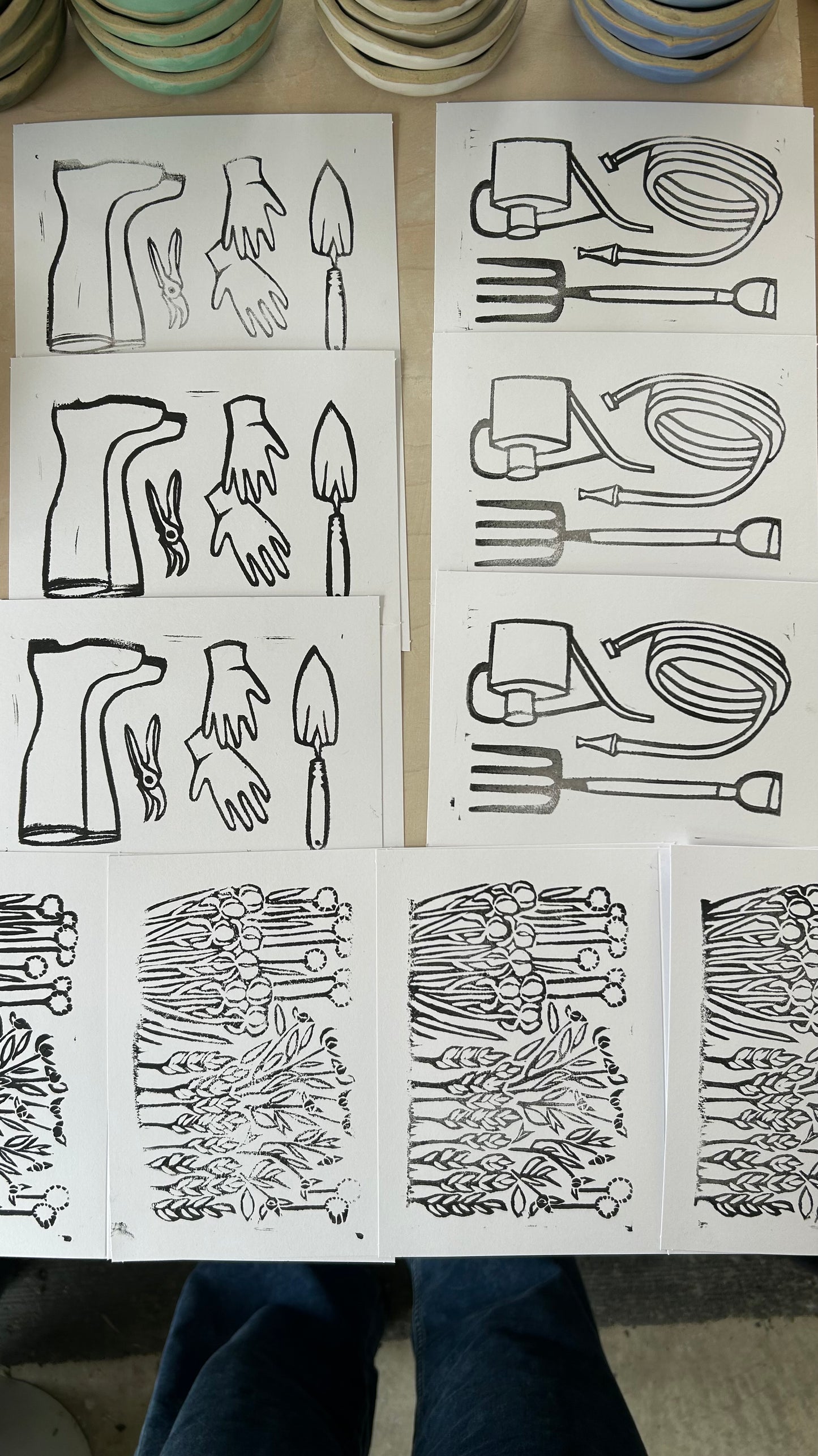 Stamp Making and Printing Workshop