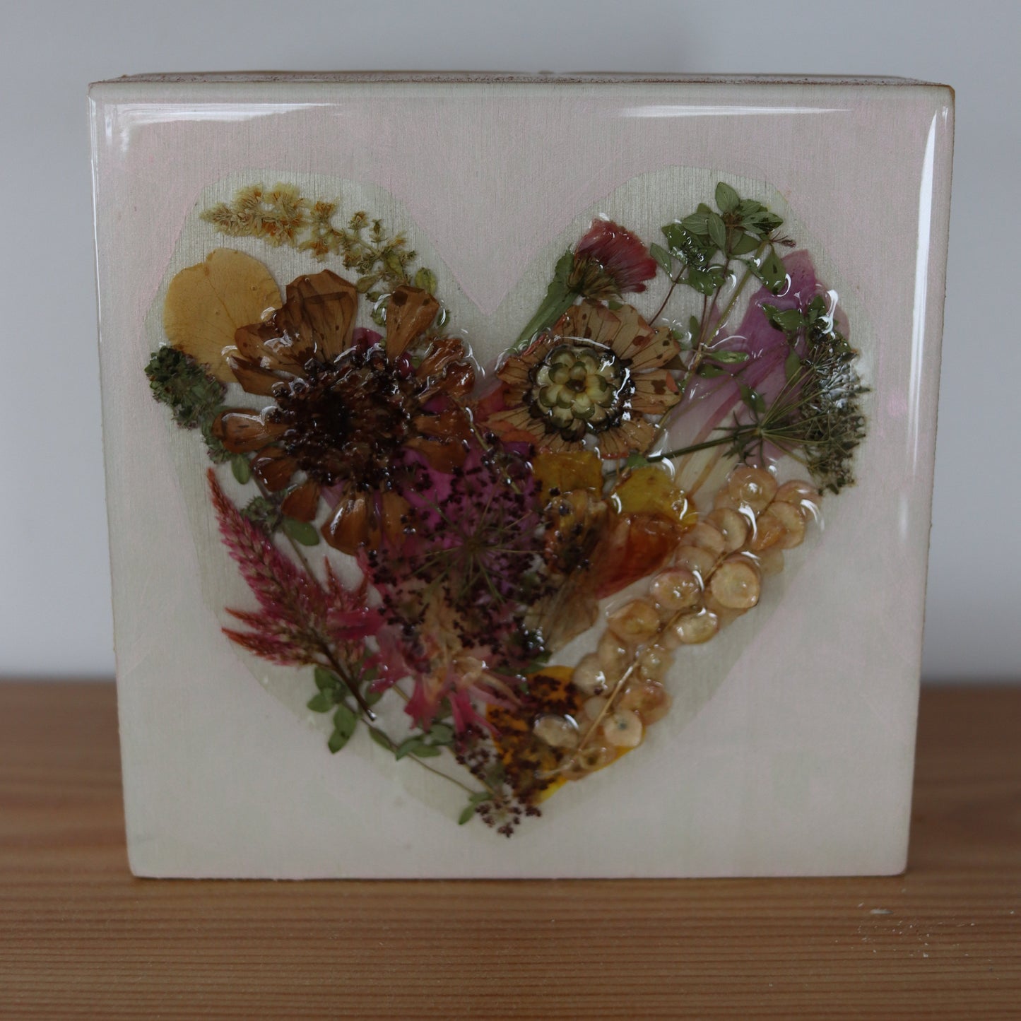 Herbarium Heart - Celosia & Orach