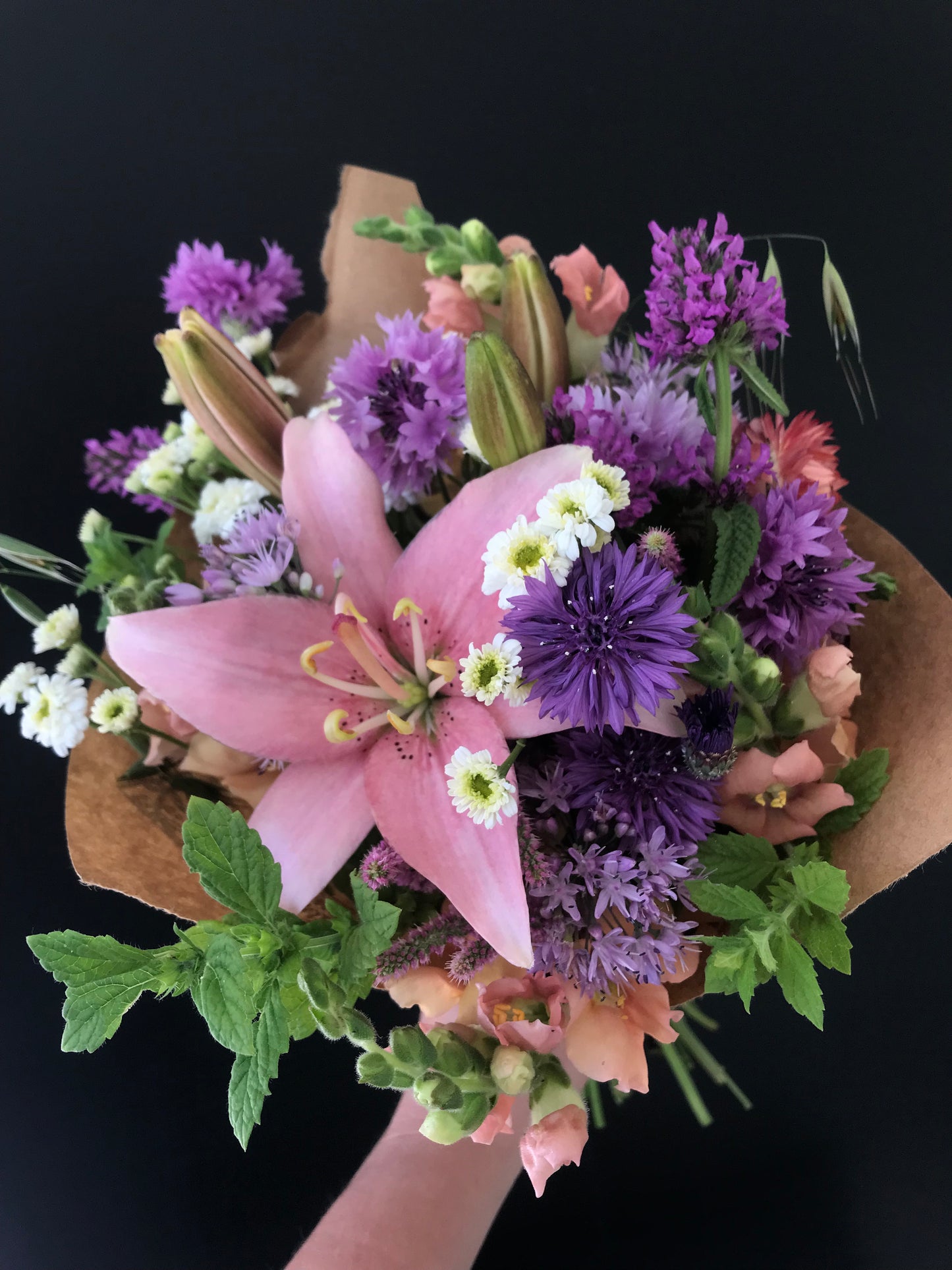 Gardens Choice Paper Wrapped Bouquet