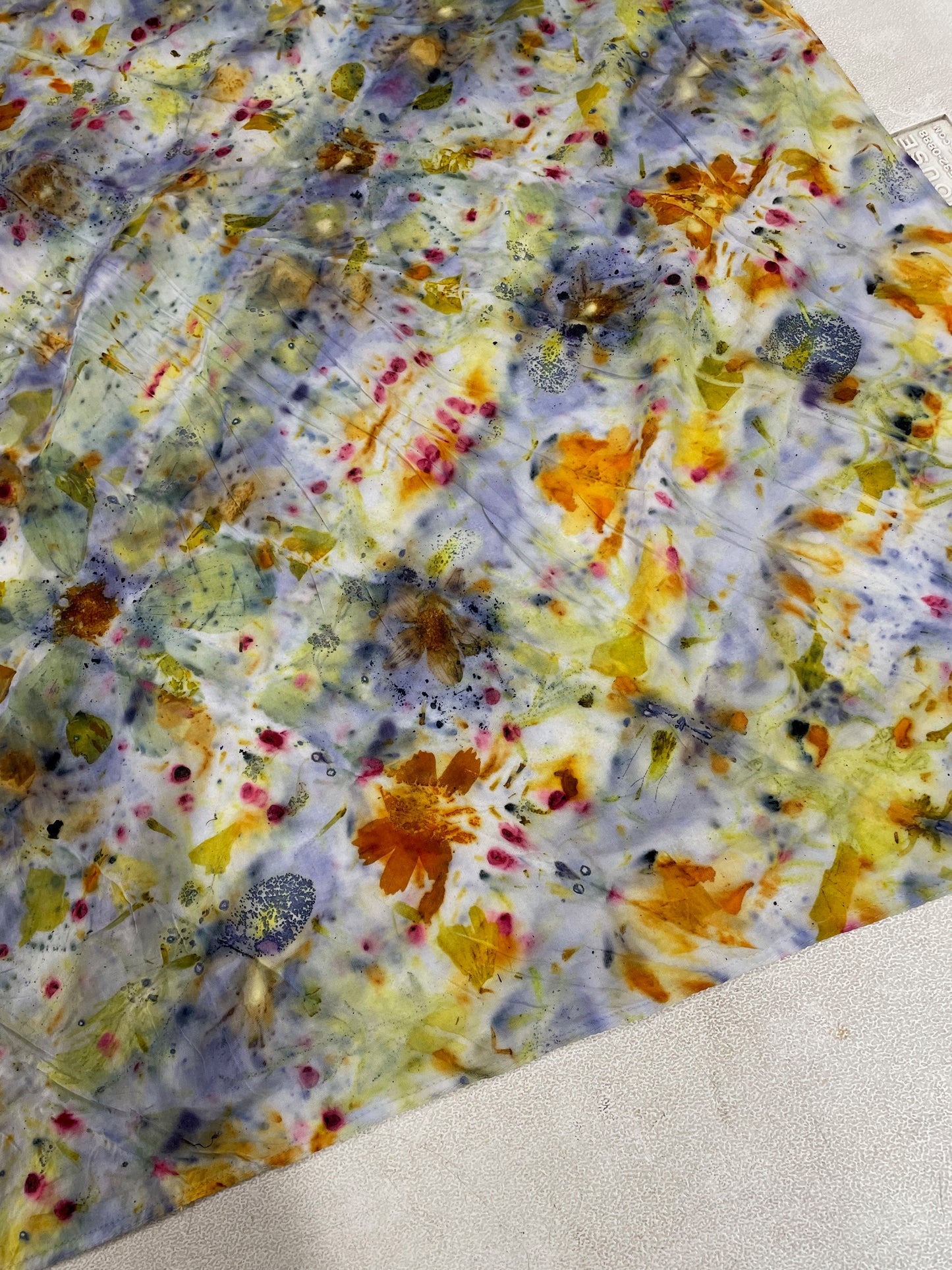 Eco Printing Collab with Lorelei Textiles