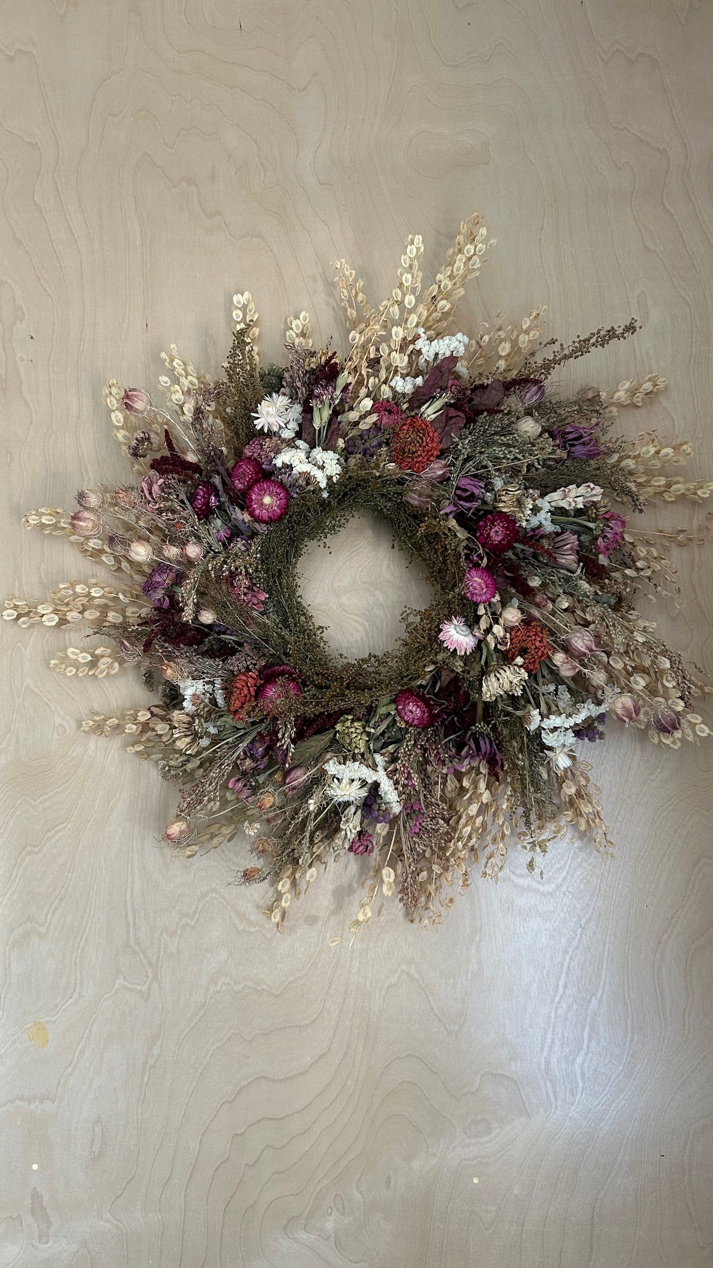 Custom Dried Wreaths Fall 2026