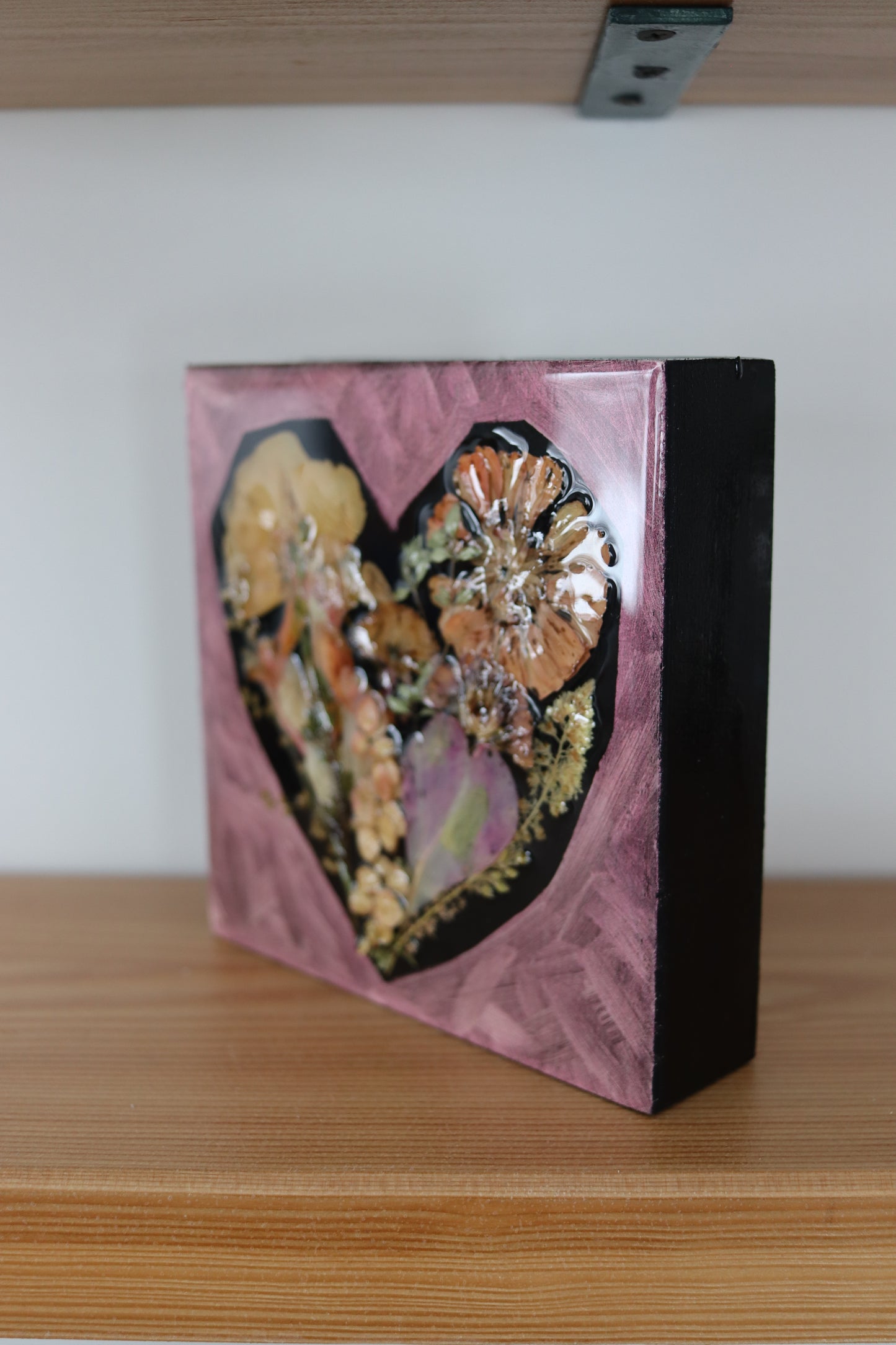 Herbarium Heart - Rose & Peony Petal