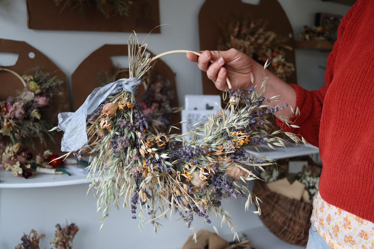 Dried Wreaths Fall 2025