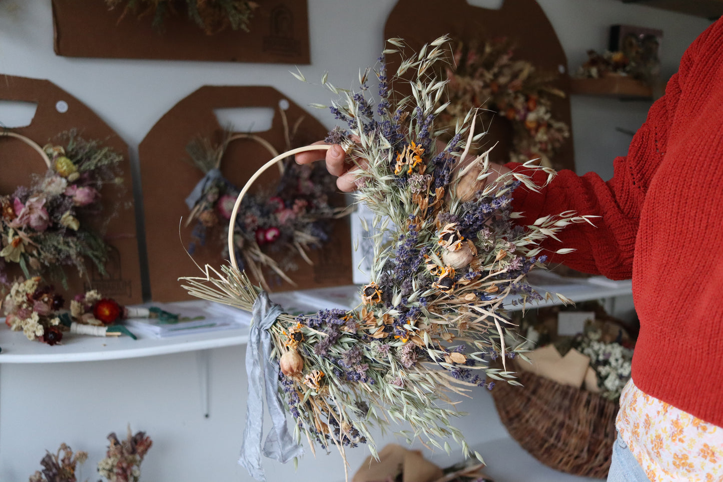 Dried Wreaths Fall 2025