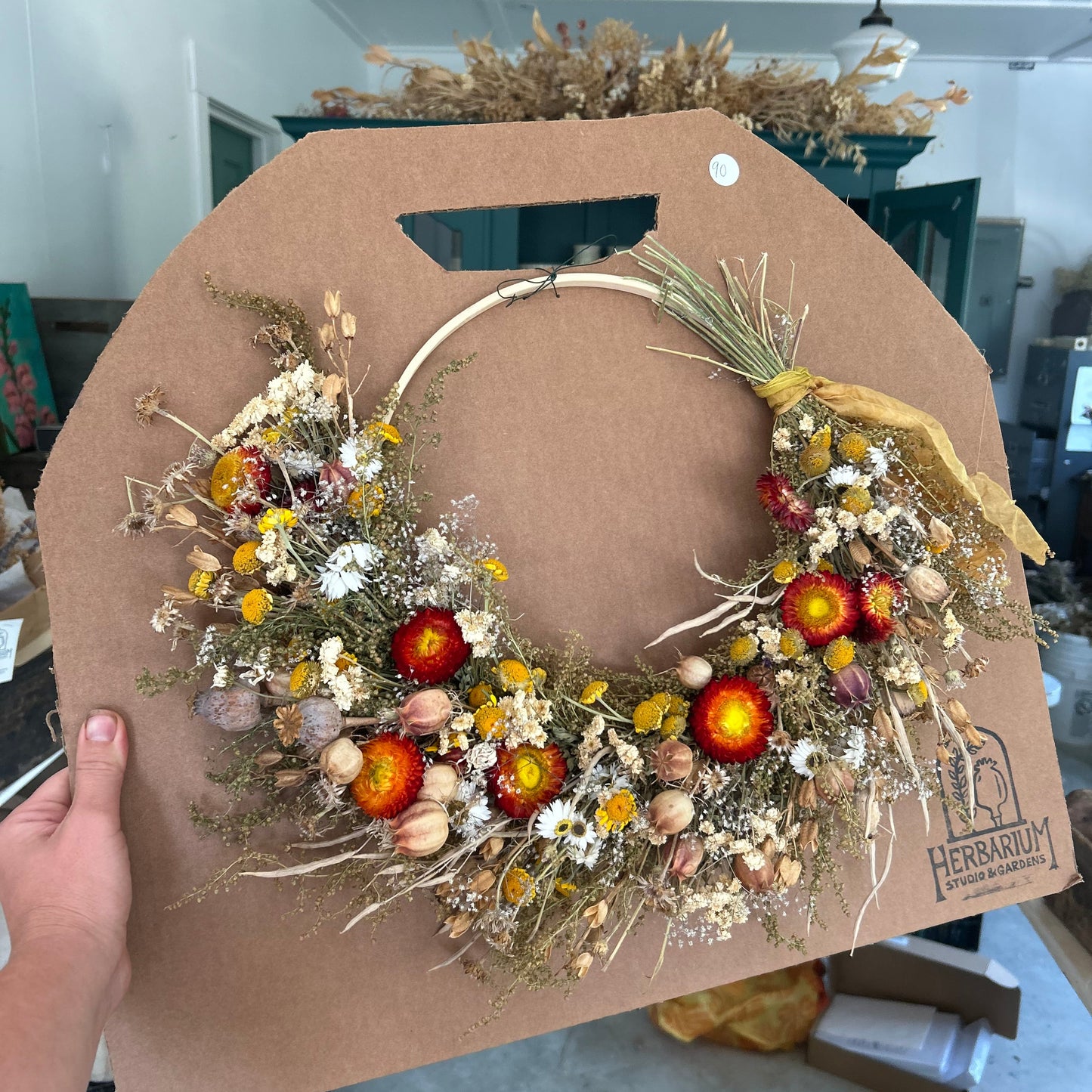 Dried Wreaths Fall 2025